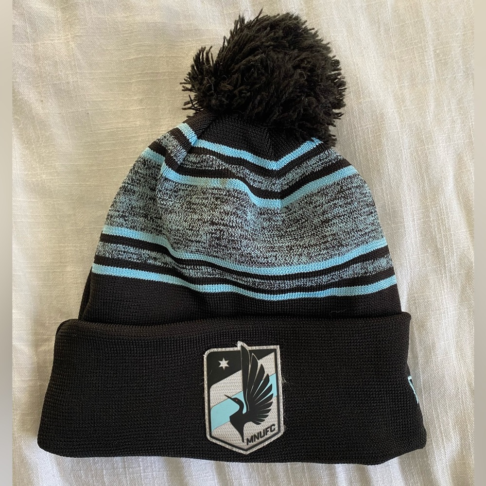 OBO Minnesota United FC 2021 Cuffed Knit Hat with Pom
